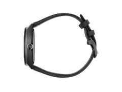 Gucci Interlocking Automatik Edelstahl PVD-Schwarz 41mm schwarzes Zifferblatt schwarzes Textilband YA142330 – Herrenuhren Uhr ohne Datum aus Edelstahl und PVD beschichtet. Das Gehäuse ist rund und schwarz. Das Textilarmband ist schwarz. Das Zifferblatt ist ein Index in schwarz. – Ansicht 3