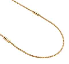 Fope Aria Collier Gelbgold 90cm mit 1 Brillant 0,020ct – Halsschmuck Collier aus 750 Gelbgold. – Ansicht 2