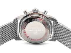 Breitling Superocean Heritage Chronograph Limited Edition 125th Anniversary A23320-078 Full Set Occasion Refurbished – Herrenuhren Chronograph aus Edelstahl und Keramik. Das Gehäuse ist rund und silber. Das Edelstahlarmband ist silber. Das Zifferblatt ist ein Index in blau. – Ansicht 2