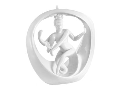 Meissen Figur Shiva weiß – Porzellanwaren Porzellandekoration in weiß und aus Porzellan.