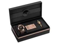 Hamilton Khaki Field The Odyssey Limited Edition Automatik Bronze 42mm schwarzes Zifferblatt braunes Lederband – Herrenuhren Uhr ohne Datum aus Bronze, Leder und Titan. Das Gehäuse ist rund und bronze. Das Lederarmband ist braun. Das Zifferblatt ist ohne Zeichen und schwarz. – Ansicht 6
