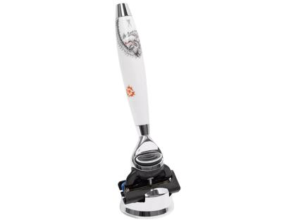 Meissen Rasierer Ming-Drache Gillette Fusion Mühle Edition – Porzellanwaren Sonstige Accessoires in weiß und aus Porzellan. – Ansicht 3