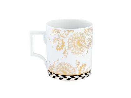 Meissen MUG Collection Henkelbecher "Golden Onion Style" – Porzellanwaren Porzellandekoration in weiß und aus Porzellan. – Ansicht 2