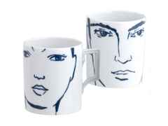 Meissen MUG Collection Henkelbecher-Set "Carol & Adam" – Porzellanwaren Tafelporzellan in weiß und aus Porzellan. – Ansicht 2