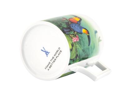 Meissen MUG Collection Henkelbecher Amazonas - Dottertukan – Porzellanwaren Tafelporzellan in weiß und aus Porzellan. – Ansicht 3