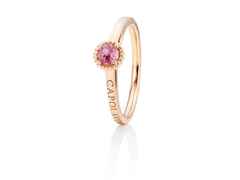 Capolavoro Amore Mio Ring Roségold mit Saphir pink – Ringe Ring mit Besatz aus 750 Rotgold.
