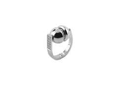 Jörg Heinz Ring aus Weißgold mit Wechselschließenfunktion und Brillanten 0,170ct – Ringe Ring mit Besatz in silber und aus 750 Weißgold. – Ansicht 8