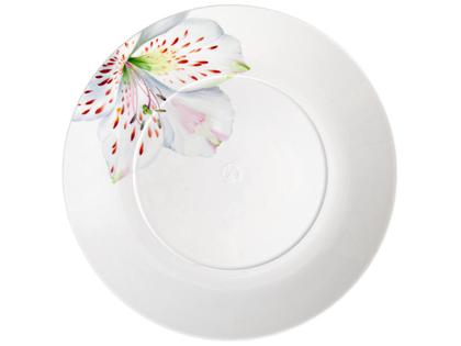 Meissen Giant Bloom Speiseteller klein "Tigerlilie" – Porzellanwaren Tafelporzellan in weiß und aus Porzellan.