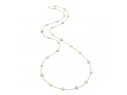 Chimento Armillas Glow Caleido Collier Gelbgold 90cm mit Perlmutt – Halsschmuck Collier in gelbgold und aus 750 Gelbgold.