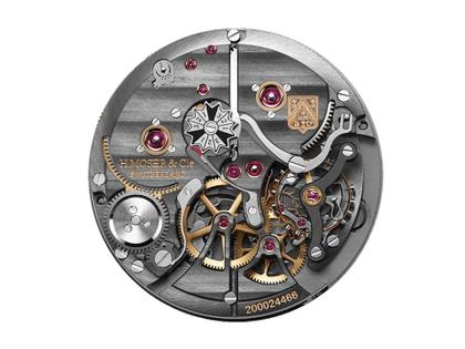 H. Moser & Cie. Streamliner Perpetual Calendar Anthrazit Fumé Handaufzug Edelstahlband 42mm graues Zifferblatt Metallband – Herrenuhren Uhr mit Datum aus Edelstahl. Das Gehäuse ist rund und silber. Das Edelstahlarmband ist silber. Das Zifferblatt ist ein Index in grau. – Ansicht 4
