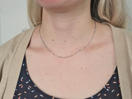 Chimento Bamboo Diamond Weißgold Collier mit Brillanten 0,250ct – Halsschmuck Collierkette aus 750 Weißgold. – Ansicht 2