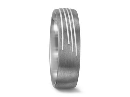 TitanFactory Titanring Nr. 32 – Ringe Trauring aus Keramik, Titan und und .