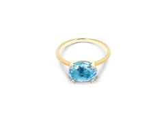 Nanis Ipanema Ring Gelbgold Topas – Ringe Ring mit Besatz aus 750 Gelbgold.