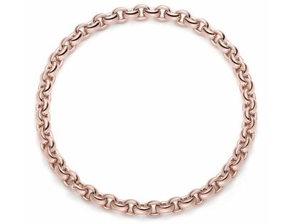 IsabelleFa ChaCha Collier Rougeroyal 11mm – Halsschmuck Collier aus 750 Gelbgold.