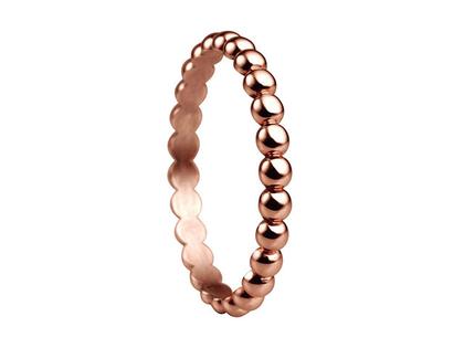 Bering Arctic Symphony Innenring schmal Kugeln Edelstahl IP rosé – Ringe Ring aus Edelstahl, IP beschichtet und und .
