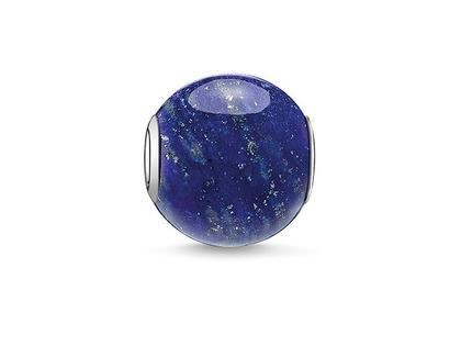 Thomas Sabo Karma K0071 Bead Silber Lapislazuli – Anhänger Anhänger ohne Besatz aus 925 Silber.