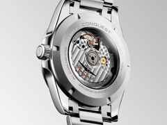 Longines Conquest Automatik Edelstahl 41mm braunes Zifferblatt Metallband – Herrenuhren Uhr mit Datum aus Edelstahl. Das Gehäuse ist rund und silber. Das Edelstahlarmband ist silber. Das Zifferblatt ist ein Index in braun. – Ansicht 3