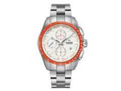 Rado HyperChrome Chronograph Automatik Edelstahl 44mm weißes Zifferblatt Metallband – Herrenuhren Chronograph aus Edelstahl und Keramik. Das Gehäuse ist rund und silber. Das Edelstahlarmband ist silber. Das Zifferblatt ist ein Index in weiß.