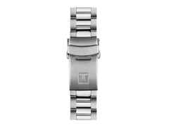 Tissot Seastar 1000 Powermatic 80 Automatik Edelstahl 40mm graues Zifferblatt Metallband – Herrenuhren Uhr mit Datum aus Edelstahl. Das Gehäuse ist rund und silber. Das Edelstahlarmband ist silber. Das Zifferblatt ist ein Index in grau. – Ansicht 4