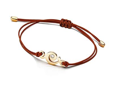 Schmuckwerk Ranke Gold: Armband – Armschmuck Armband aus 750 Rotgold.