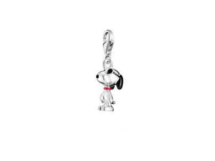 Thomas Sabo Peanuts Charm Anhänger Snoopy mit Sonnenbrille Silber – Anhänger Anhänger ohne Besatz aus 925 Silber.