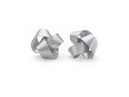 Niessing Papyr Ohrstecker  Platin 6mm – Ohrschmuck Ohrstecker aus 950 Platin.