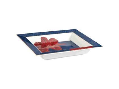 Meissen Vide-Poche  groß "Amaryllis" – Porzellanwaren Porzellandekoration in weiß und aus Porzellan. – Ansicht 2