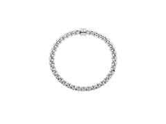 Fope Eka Flex'It  Armband   schmal Weißgold 1 Ronde mit Brillant 0,01ct M flexibel – Armschmuck Armband aus 750 Weißgold. – Ansicht 3