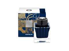 Montblanc Master of Art Gustav Klimt Tintenfass blau – Schreibgeräte Sonstige Accessoires in blau und aus Sonstiges.