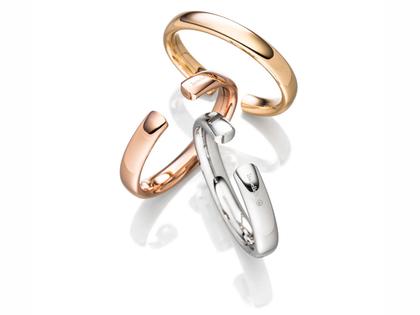 IsabelleFa Flix.Flex Armreif oval Weißgold 11mm – Armschmuck Armspange aus 750 Weißgold. – Ansicht 2