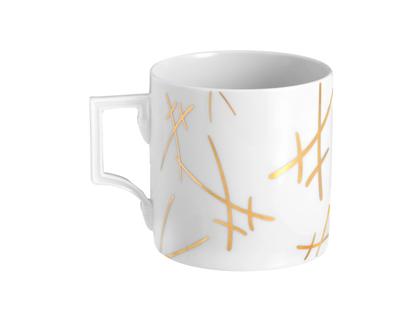 Meissen MUG Collection Big Mug Henkelbecher "Swords" weiß – Porzellanwaren Tafelporzellan in weiß und aus Porzellan und vergoldet. – Ansicht 2