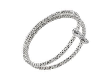 Fope Prima Armband Weißgold mit Brillanten – Armschmuck Armband aus 750 Weißgold.