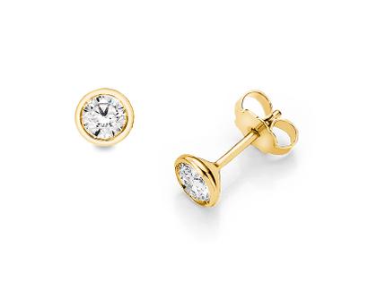 Ohrschmuck Ohrstecker aus 585 Gelbgold.