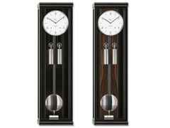 Erwin Sattler Seilzug Regulator Wanduhr Classica S 100 M schwarz – Großuhren Wanduhr aus . Das Gehäuse ist rechteckig und schwarz. Das Zifferblatt ist arabisch Index und weiß. – Ansicht 4