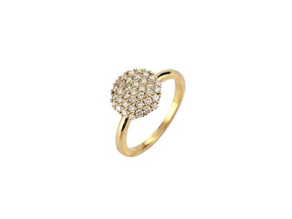 Giloy-Bellaluce Bella Luce Ring Gelbgold mit Brillanten 0,500ct – Ringe Ring aus 585 Gelbgold.