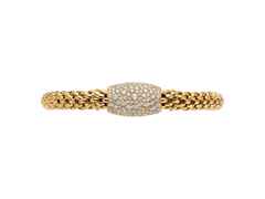 Fope Love Nest Flex'It Armband Gelbgold 1 Schmuckelement Brillanten 3,93ct M flexibel – Armschmuck Armband aus 750 Gelbgold. – Ansicht 3