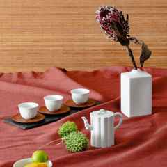 Meissen Tee-Set Zen Tea Ceremony – Porzellanwaren Tafelporzellan in weiß und aus Porzellan. – Ansicht 2