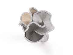 Cammilli Firenze Sultana Ring Tricolor White Ice, Black Lava und Natural Gold mit Brillanten 0,600ct – Ringe Ring mit Besatz aus 750 Weißgold.
