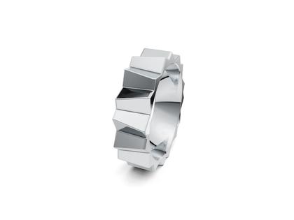 Niessing Vivida Z Ring Platin 6,0mm – Ringe Ring aus 950 Platin.