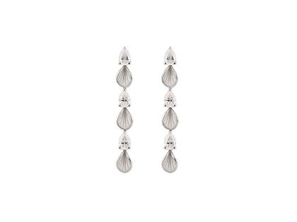 Cammilli Firenze Divina Ohrhänger  White Ice mit Brillanten 1,20ct – Ohrschmuck Ohrhänger aus 750 Gelbgold, 750 Weißgold und und .