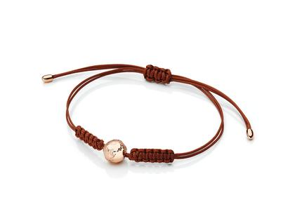 Schmuckwerk Meine Welt: Armband in Rotgold mit Brillant 8mm – Armschmuck Armband aus 750 Rotgold.